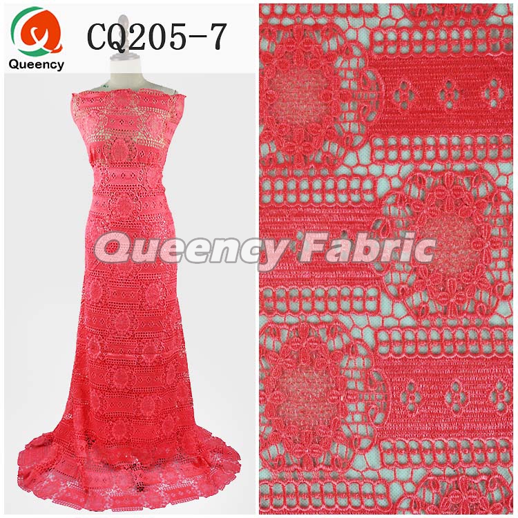 Coral Cord Fabric For Sale