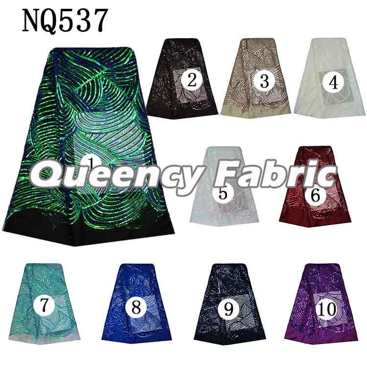 African Tulle Sequins Lace Collection African Tulle Sequins Lace Collection