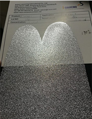 water based varnish laser silver glitter dust