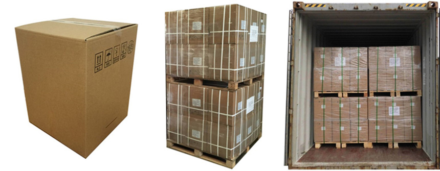 packaging of brown metal iron pearl pigment