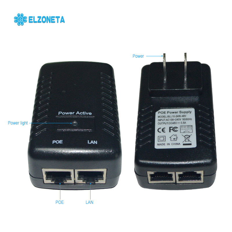 poe adapter 48V 0.5A