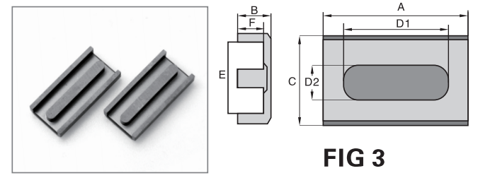 High frequency transformer core EDR series ferrite core