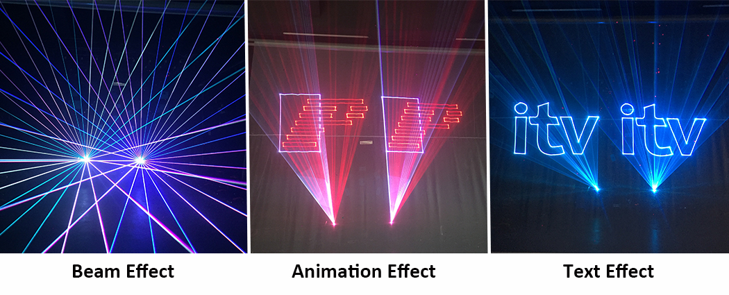 Multi Color Laser Show Light