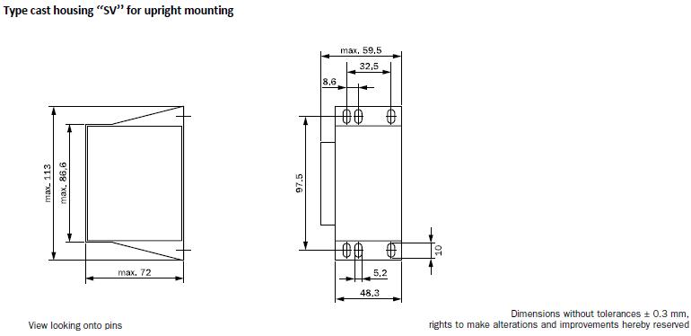 High voltage resistance EI Electric Encapsulated Transformer 