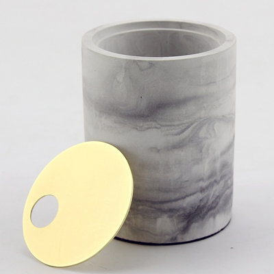 marble effect concrete canister marble effect concrete canister