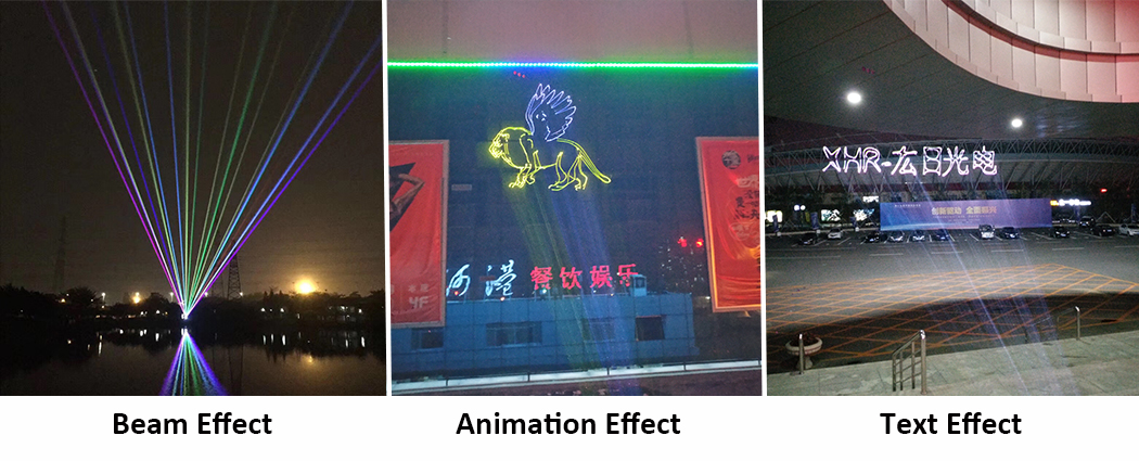 Outdoor Beam Laser Show