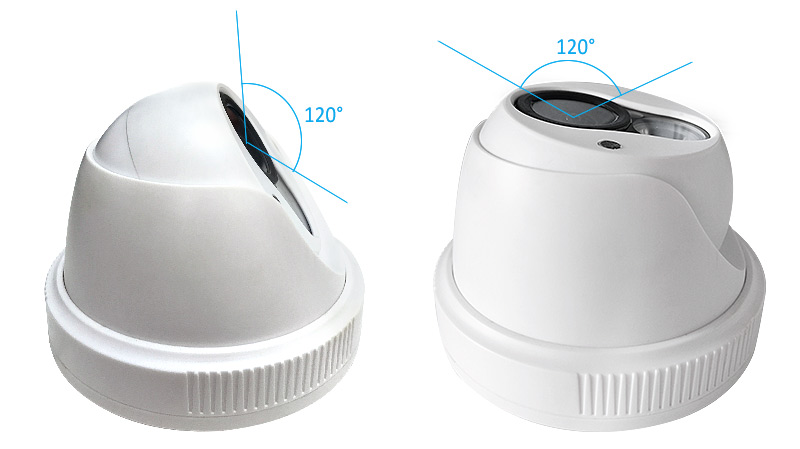 2MP 120 degree dome camera