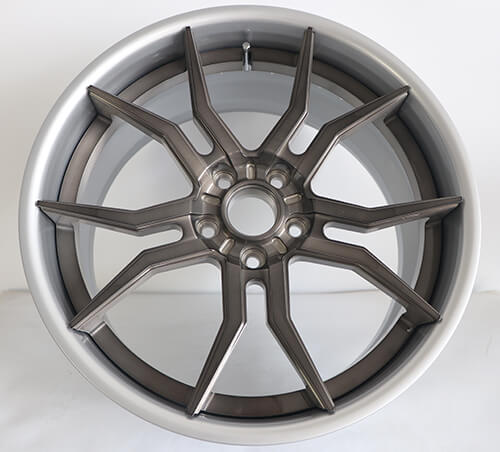 2pc forged wheels brushed 2pc forged wheels brushed