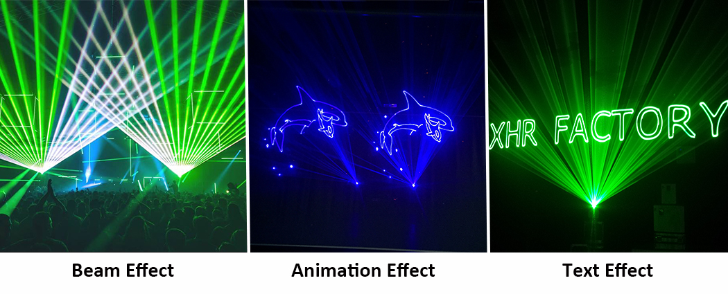 Colorful Animation Laser Light