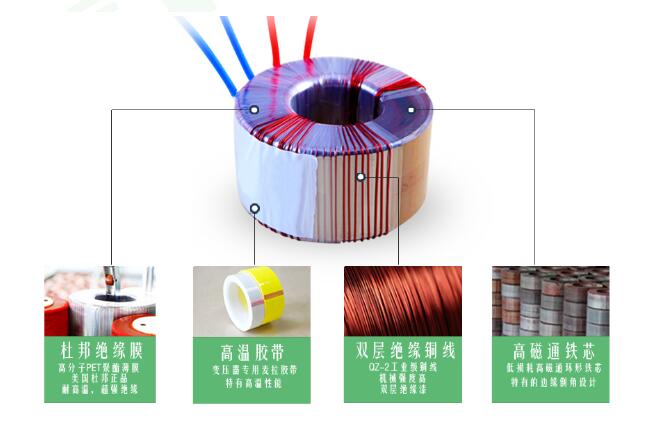  30 VA to 2000 VA Power Toroidal Transformer Power 