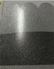 PVC plastisol glitter