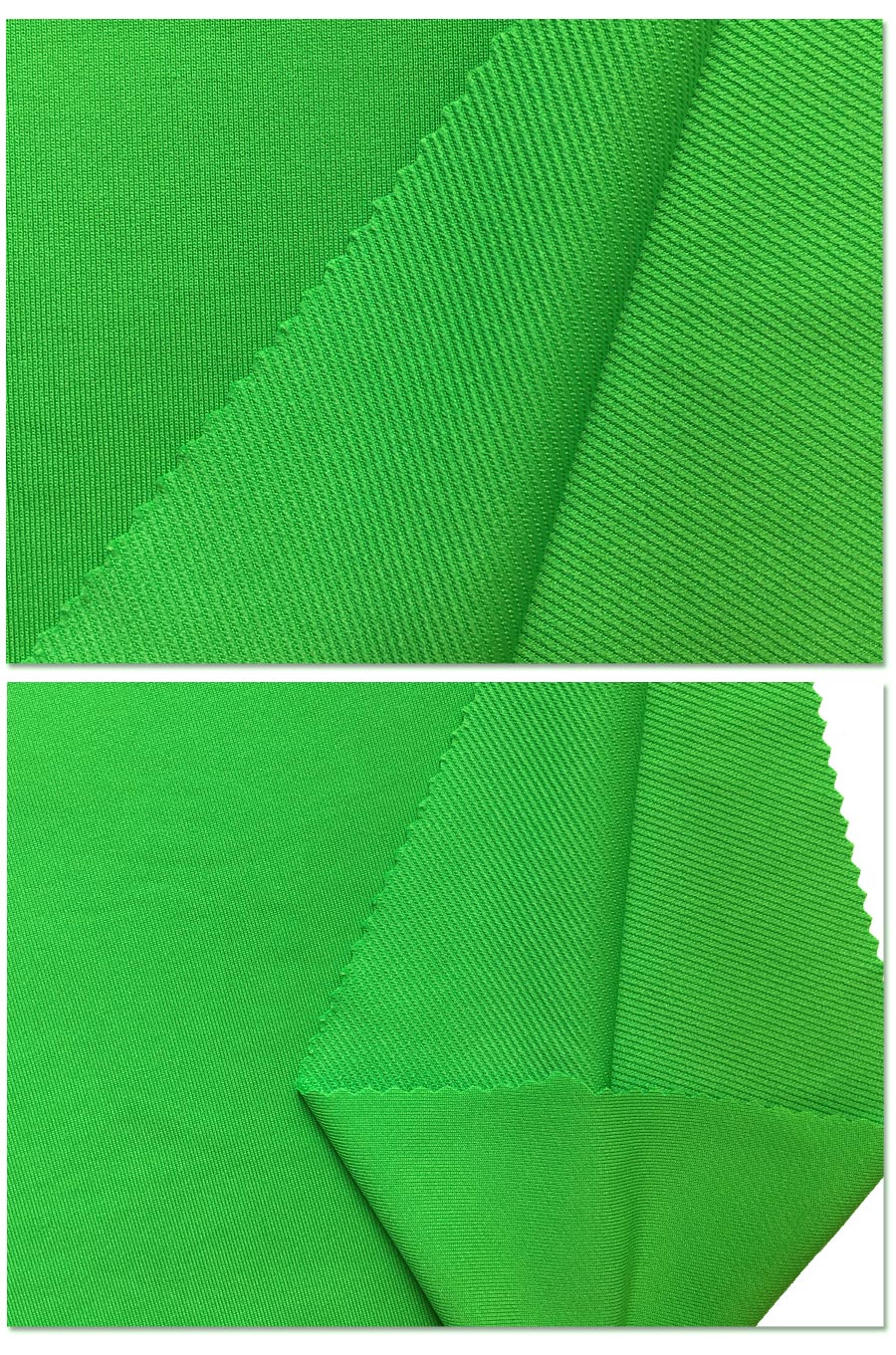 Bio Polish Knitted Polyester Twill Fleece Fabric