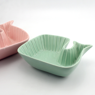 whale ceramic food container whale ceramic food container
