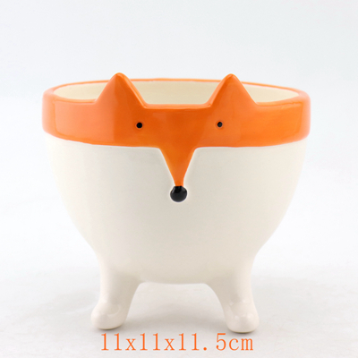 Fox Flower Pot With Face And Feet Manufacturer Fox Flower Pot With Face And Feet Manufacturer