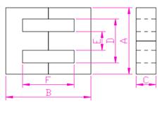 EE/EF/EEL Soft Ferrite Cores