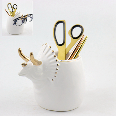 Ceramic Dino Pencil Box Ceramic Dino Pencil Box