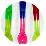 Thermal color change pigment for plastic spoon Thermal color change pigment for plastic spoon