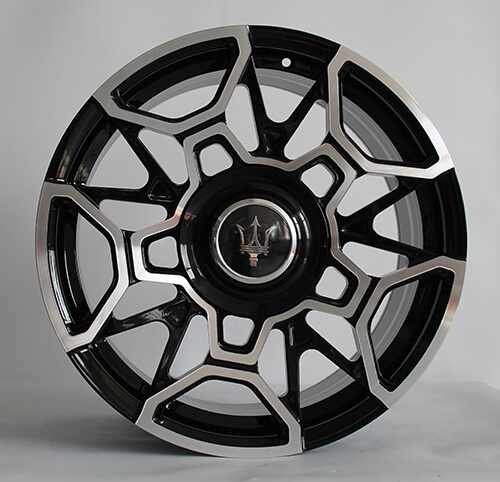 black cadillac rims