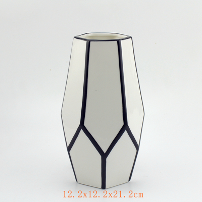 faceted ceramic vase faceted ceramic vase