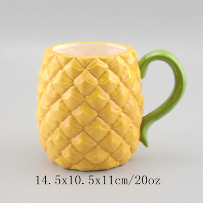 pineapple coffee mug pineapple coffee mug