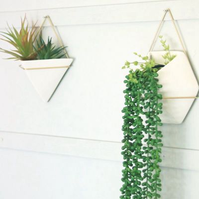 white ceramic wall planters australia