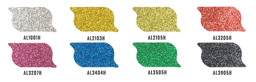Aluminum glitter powder color chart Aluminum glitter powder color chart