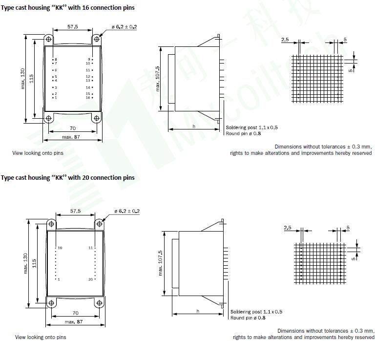 EI Type Electronic Encapsulated Transformer for Charger