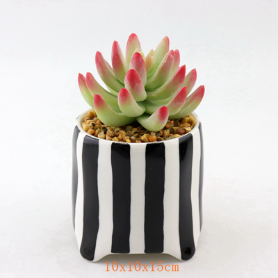 Decorative Ceramic Cube Planter Flower Pot Decorative Ceramic Cube Planter Flower Pot