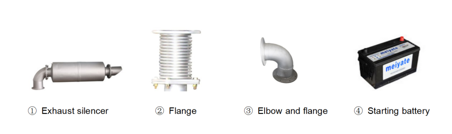 standby diesel generator silencer