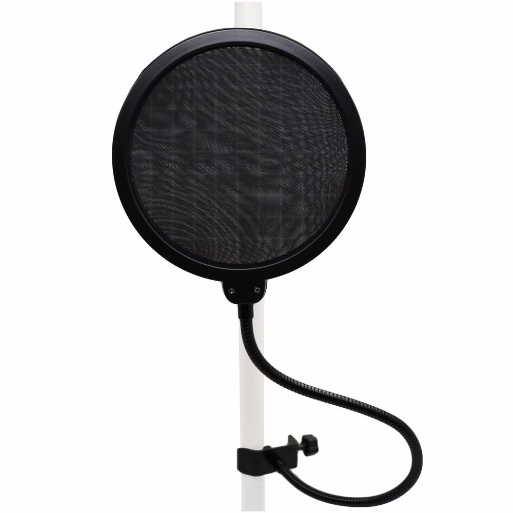 New double layer studio recording microphone pop filter
