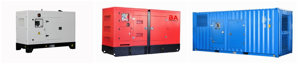 BA Power Generator sets silent type BA Power Generator sets silent type