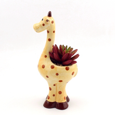 giraffe planter anthropologie