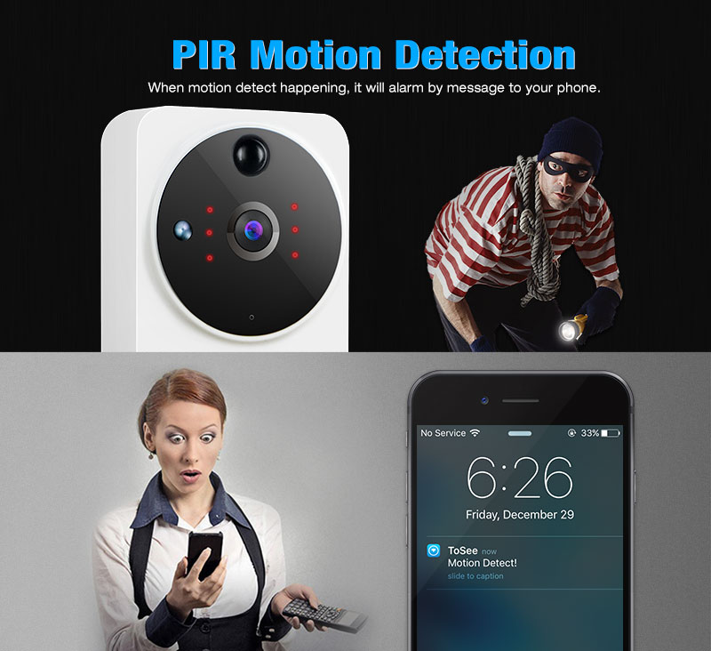 PIR Detection Doorbell Camera