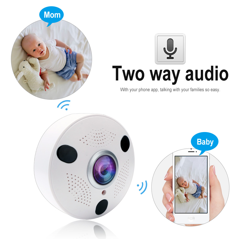 two way audio security camera