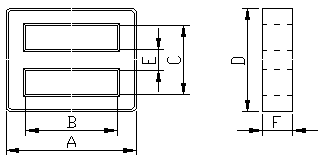 Mnzn ET and FT series Ferrite Core