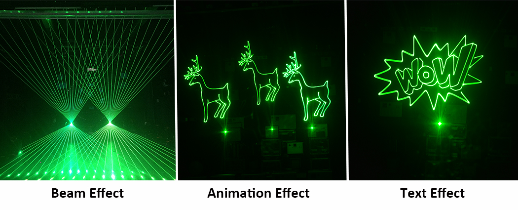 Green DJ Laser Stage Light Green DJ Laser Stage Light