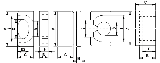 High Frequency Ferrite Cores LP Ferrite Core