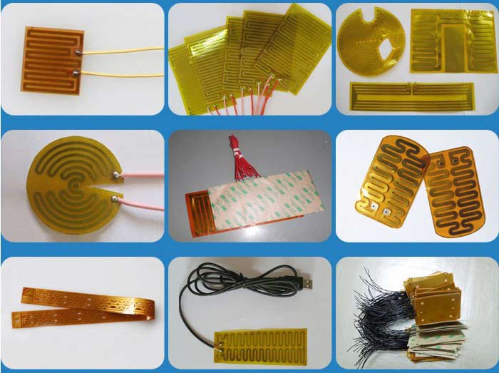 Flexible kapton heating film