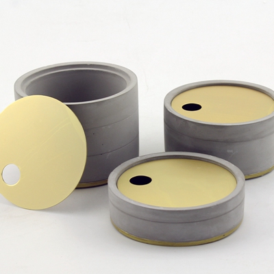 concrete jewelry box with metal lid concrete jewelry box with metal lid
