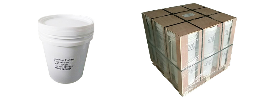 package of luminous pigment package of luminous pigment