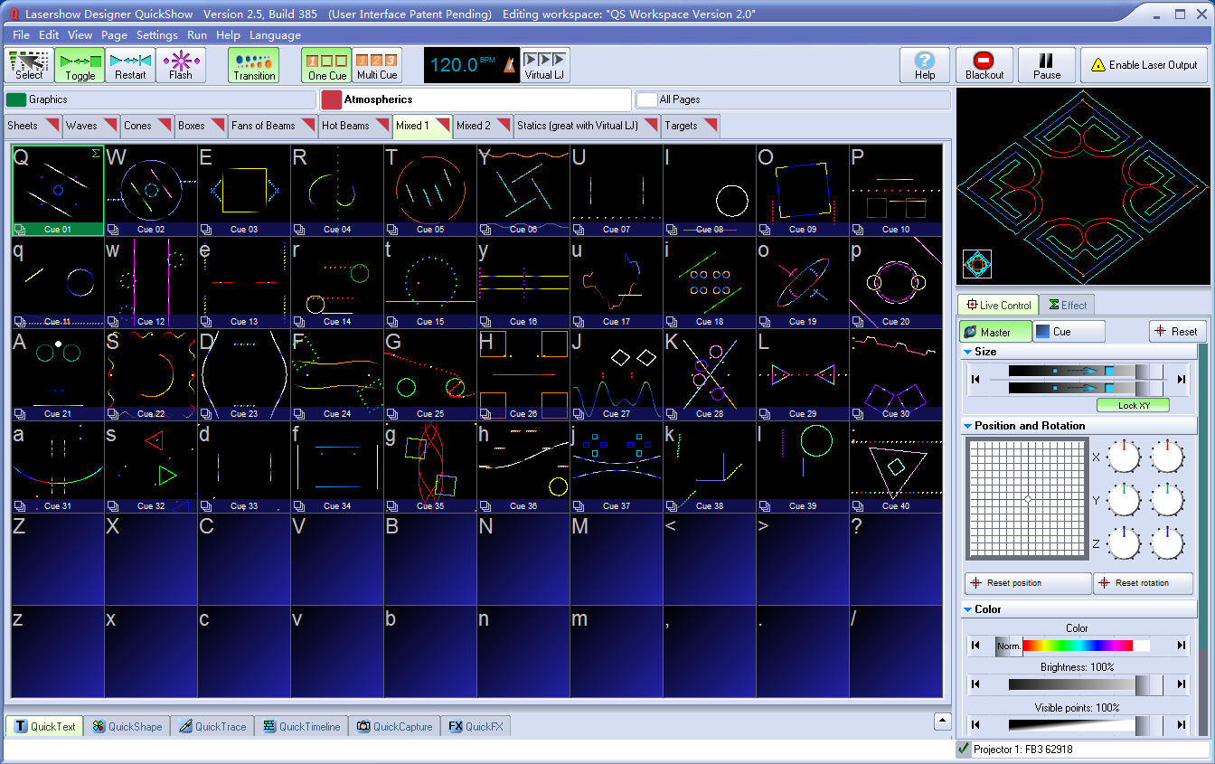 Laser Light Show Software