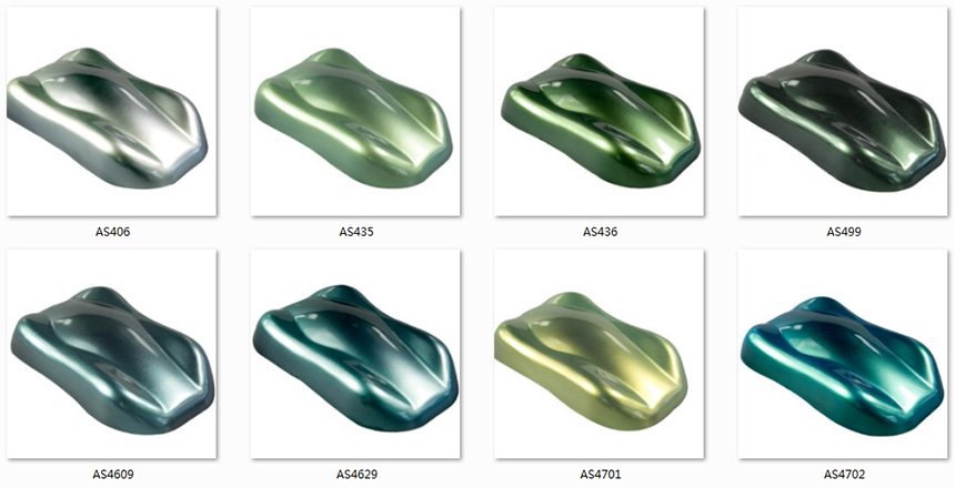 green Pearlescent Pigment green Pearlescent Pigment