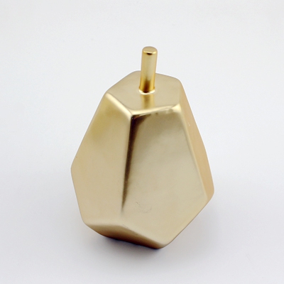 gold ceramic pear ornament gift gold ceramic pear ornament gift