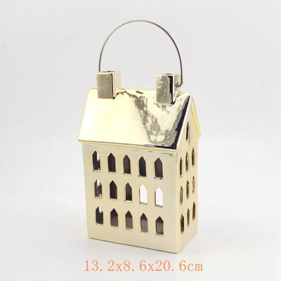 white ceramic house tealight holder white ceramic house tealight holder