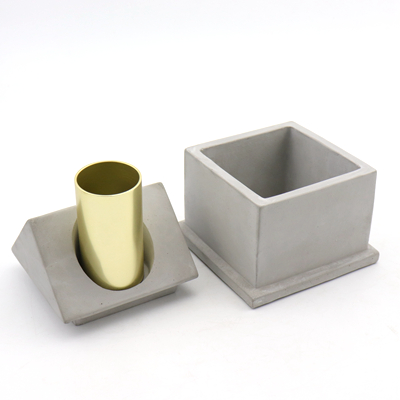 Modern Cement Desk Accessories