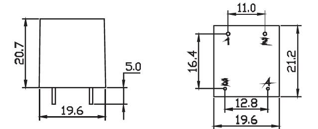 current transformer with rated input current 5A