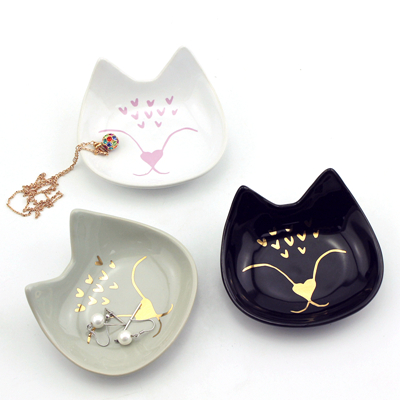 ceramic cat face trinket dish ceramic cat face trinket dish