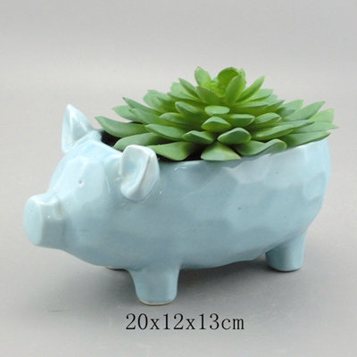 pig planter pig planter