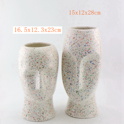 Ceramic Face Vase Ceramic Face Vase