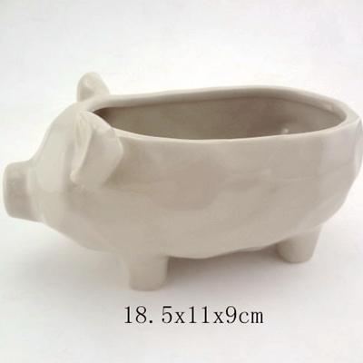 ceramic pig planter ceramic pig planter
